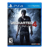 Uncharted 4 Ps4 (semi Novo )