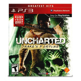 Uncharted Drake's Fortune Ps3 Mídia Física Original Full