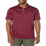 Under Armour Camisa Polo Masculina Tech Golf Marrom 609 Grafite 3G