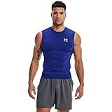 Under Armour Camiseta Masculina De Compressão HeatGear Sem Mangas