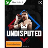 Undisputed Xbox Series Xls