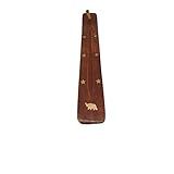 UNGROL Incensário Indiano   Suporte Para Incenso Em Madeira Marrom