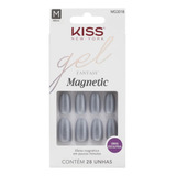 Unha Postiça Gel Fantasy Magnetic Nail Opal Kiss New York