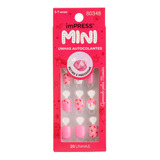 Unha Postiça Impress Mini Infantil Super Duper Kiss New York