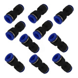 União Emenda Pneumática Instantânea Push in Nylon Pu 8mm