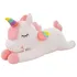 Unicórnio Pelúcia Dormindo Almofada Brinquedo Menina 35cm Marca Pantior