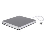 Unidade De Dvd cd Externa Gravador Usb 2 0 Leitor De Alta