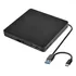 Unidade De Dvd Externa, Usb3.0/-c Dvd Cd Rom +/-rw Player Fo