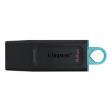  Unidade Flash Kingston Datatraveler Exodia 64 Gb Usb 3.2