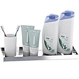 UNIDAS STORE Suporte Porta Shampoo Prateleira De Parede Cromado Plus