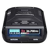 Uniden R3 Detector De Laser-Radar De Longo Alcance Extremo- Desempenho De Quebra De Registros- Gps Integrado Com Memória Silenciosa- Alertas De Voz- Luz Vermelha E Alertas De Câmera De Velocidade- Dis