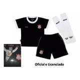 Uniforme Artilheiro Conjunto Infantil Corinthians Oficial