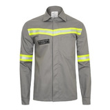 Uniforme Conjunto Anti Chamas Nr10 Eletricista 100 Algodão