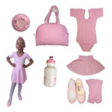 Uniforme Da Roupa De Ballet Infantil Juvenil C Bolsa K7