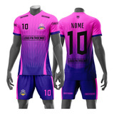 Uniforme De Futebol futsal Personalizado Short Camisa 