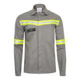 Uniforme Eletricista Cinza Anti Chamas Nr10