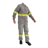 Uniforme Eletricista Conjunto Nr10 Antichama Risco 2 Refleti