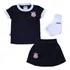 Uniforme Infantil Corinthians Artilheira Feminino Oficial