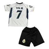 Uniforme Infantil Cristiano Ronaldo Camisa E Shorts Times