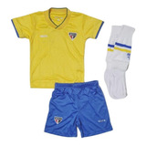Uniforme Infantil Dry São Paulo Brasil Oficial