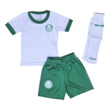 Uniforme Infantil Palmeiras Branco