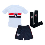 Uniforme Infantil São Paulo Kit 3