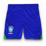 Uniforme Infantil Seleção Brasileira Shorts Calção Infantil