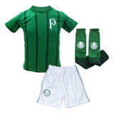 Uniforme Palmeiras Bebê Infantil Juvenil Kit