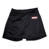 Uniforme Sesi Short Saia De Helanca