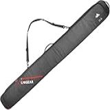 Unigear Saco De Esqui Saco De Snowboard Saco Duplo Acolchoado Reforçado Perfeito Para Viagens Rodoviárias E Viagens De Avião Para Snowboard óculos De Proteção Luvas Esqui Ao Ar Livre Camping E Acessórios De Caminhada Cinza 