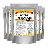 Unilife Cloreto Magnésio Hexahidratado 1kg Puro Em Pó 5 Unidade