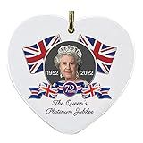Union Jack Elizabeth Queen II Lembrança 1926 2022 Ornamento De Suspensão Do Carro De Sua Majestade Pingentes De Espelho Retrovisor Para Carro Do Reino Inglaterra Inglaterra Rainha Elizabeth II A R