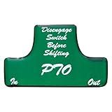 United Pacific 21070 1G PTO Adesivo De Proteção De Interruptor Apenas Verde