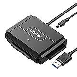 Unitek Adaptador SATA IDE Para USB 3 0 Kit Adaptador De Disco Rígido IDE Conversor De Recuperação Para IDE Universal De 2 5 3 5 Polegadas IDE E SATA HDD SSD Externo Suporta 10 TB