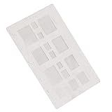 Universal BGA Rebolling Stencil Stencil Alta Precisão Tin Mesh Solda De Solda