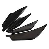 Universal Carro Amortecedor Dianteiro Spoiler Lip Splitter Fin Splitters Spoiler Corpo Canards Refit Kit Decors