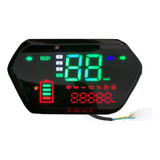 Universal Do Lcd Odômetro Velocímetro 60v Para Moto Elétrica
