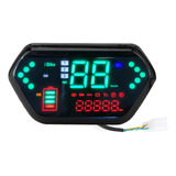 Universal Do Lcd Odômetro Velocímetro 60v Para Moto Elétrica