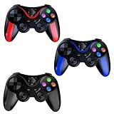 Univerza Produtos Controle Bluetooth Joystick Gamepad Para Celular Android IOS Pc  Compatível Com Smartphones E IPhone  Sem Fio  Ergonômico  Vermelho Preto Azul Surpresa