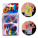 Uno H2o Jogo Cartas Impermeável Água Plástico Transparente