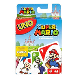 Uno Super Mario Jogo De Cartas 112 Carta Divertido Card Game