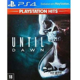 Until Dawn Ps4 Mídia Fíisica Novo 100 Em Português Lacrado