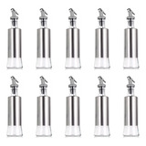 Uny Gift Kit 10 Galheteiro Azeite Ou Vinagre 300ml Vidro E Inox