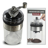 Unyhome Moedor Café Grão Cerâmica Profissional Moinho Cerâmica Manua Cor Aço Inox E Vidro