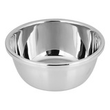Unyhome Ud16008 Tigela Bowl Saladeira Redonda Culinária Em Aço Inox 4 5l Cor Prateado