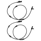 UOIENRT Sensor De Velocidade Da Roda ABS Dianteiro Esquerdo Direito Substituição Do Sensor De Velocidade Da Roda ABS Para Benz W246 CLA200 CLA250 GLA45 2013 2017 Substitui A2465402510