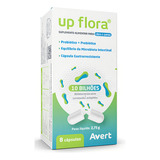 Up Flora Probiótico Suplemento Cães E Gatos 8 Capsulas Avert
