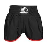 Uppercut Muay Thai Kickboxing Calção Short Treino Adulto Unissex Preto Black G