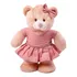 Ursa Princesa Em Pé 30 Cm Rose Menina