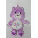 Ursinho Carinhoso Camuflado Lilás 29 Cm Altura